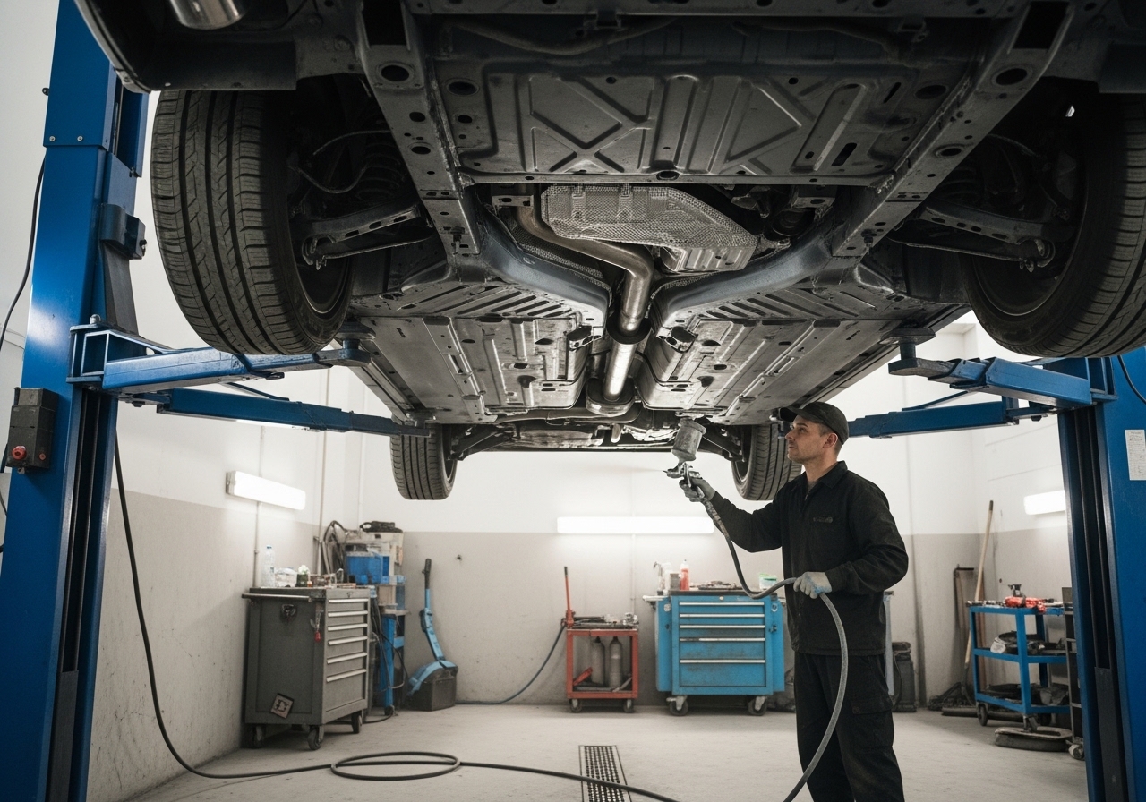 How Underbody Coating Is Applied Step by Step