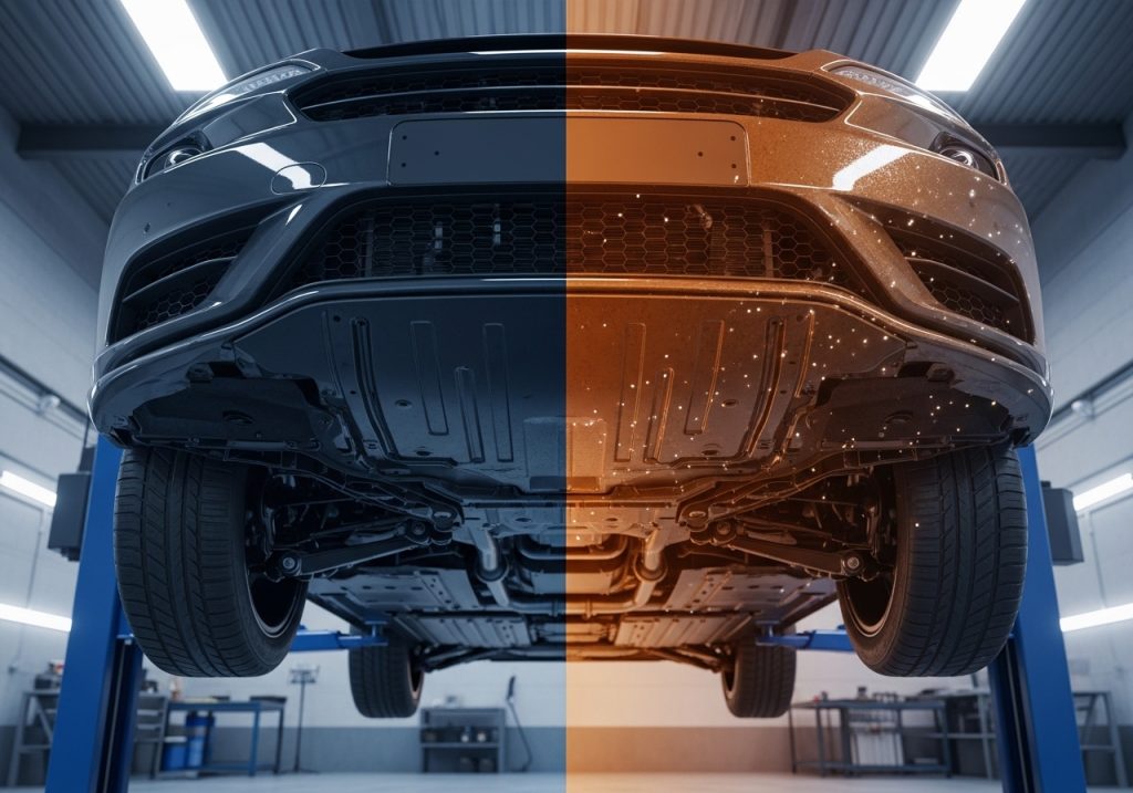 What Is the Difference Between Underbody Coating and Rustproofing